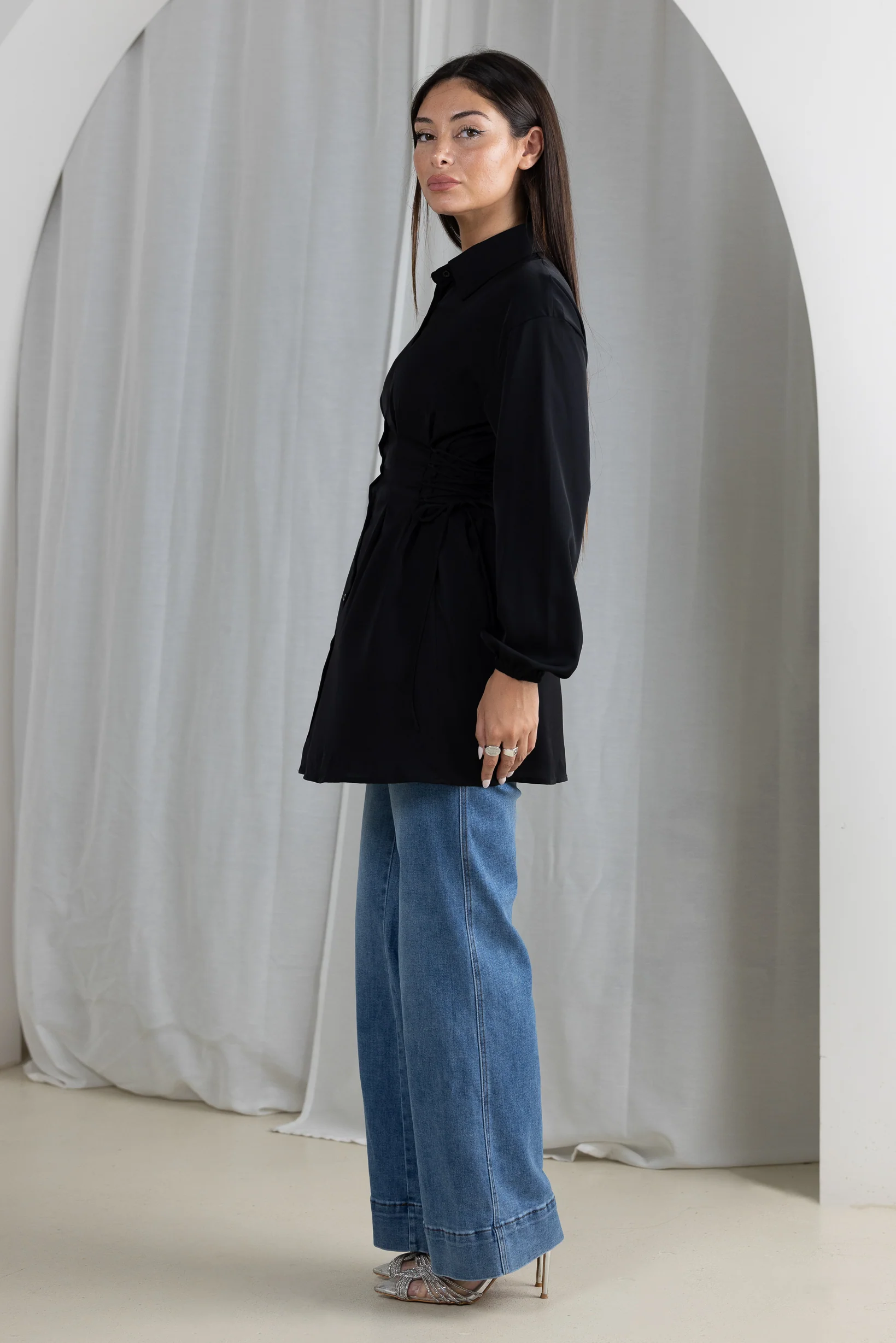 Wallai Side Detailed Shirt - Image 2