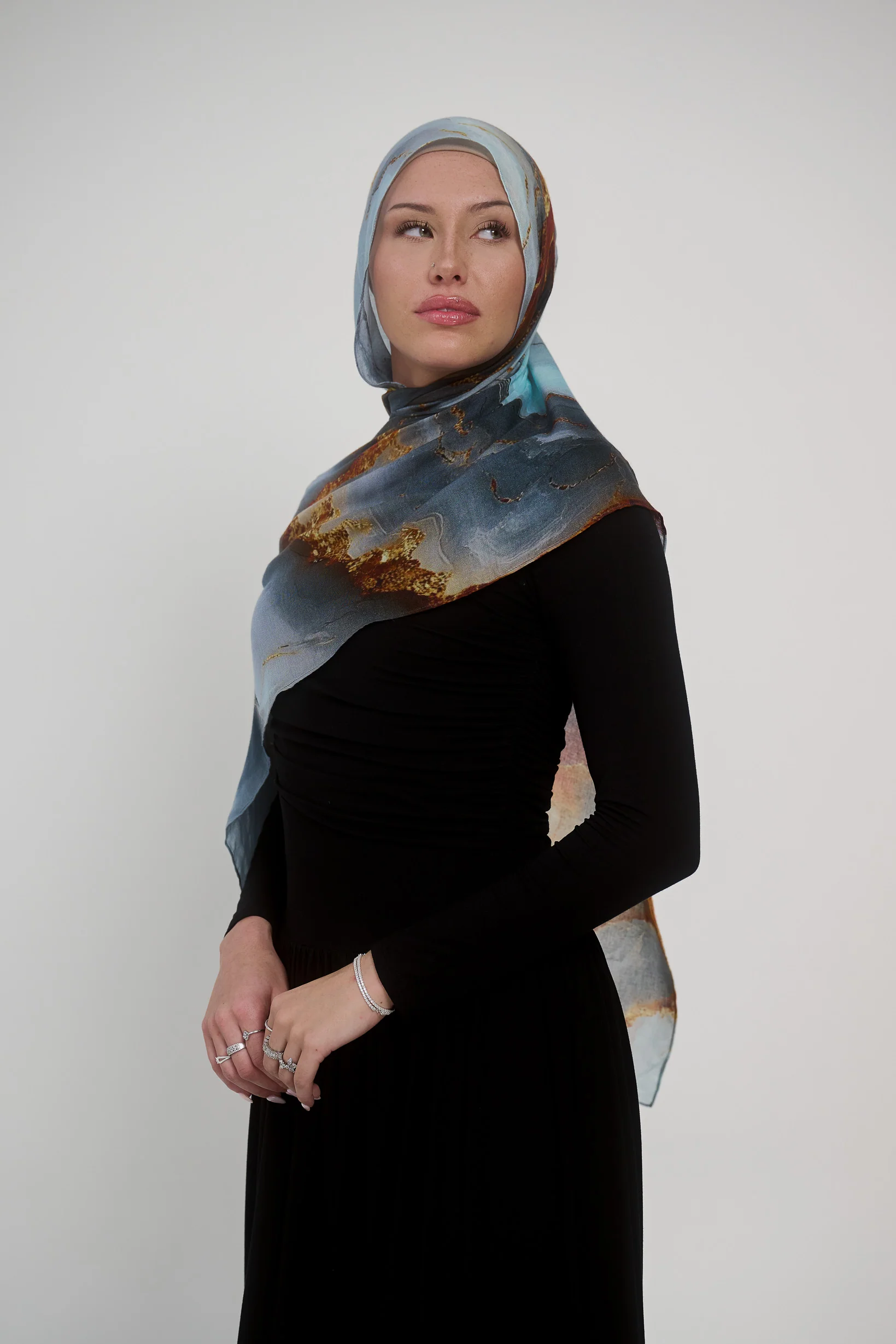 Watermark Modal Shawls - Shades of Grey - Image 11