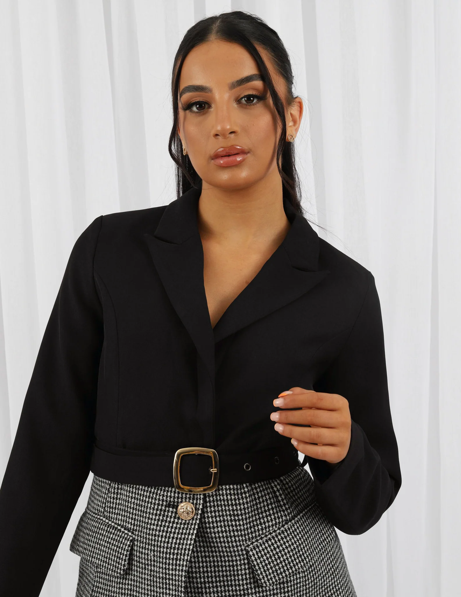 Willow Check Bottom Jacket - Image 3
