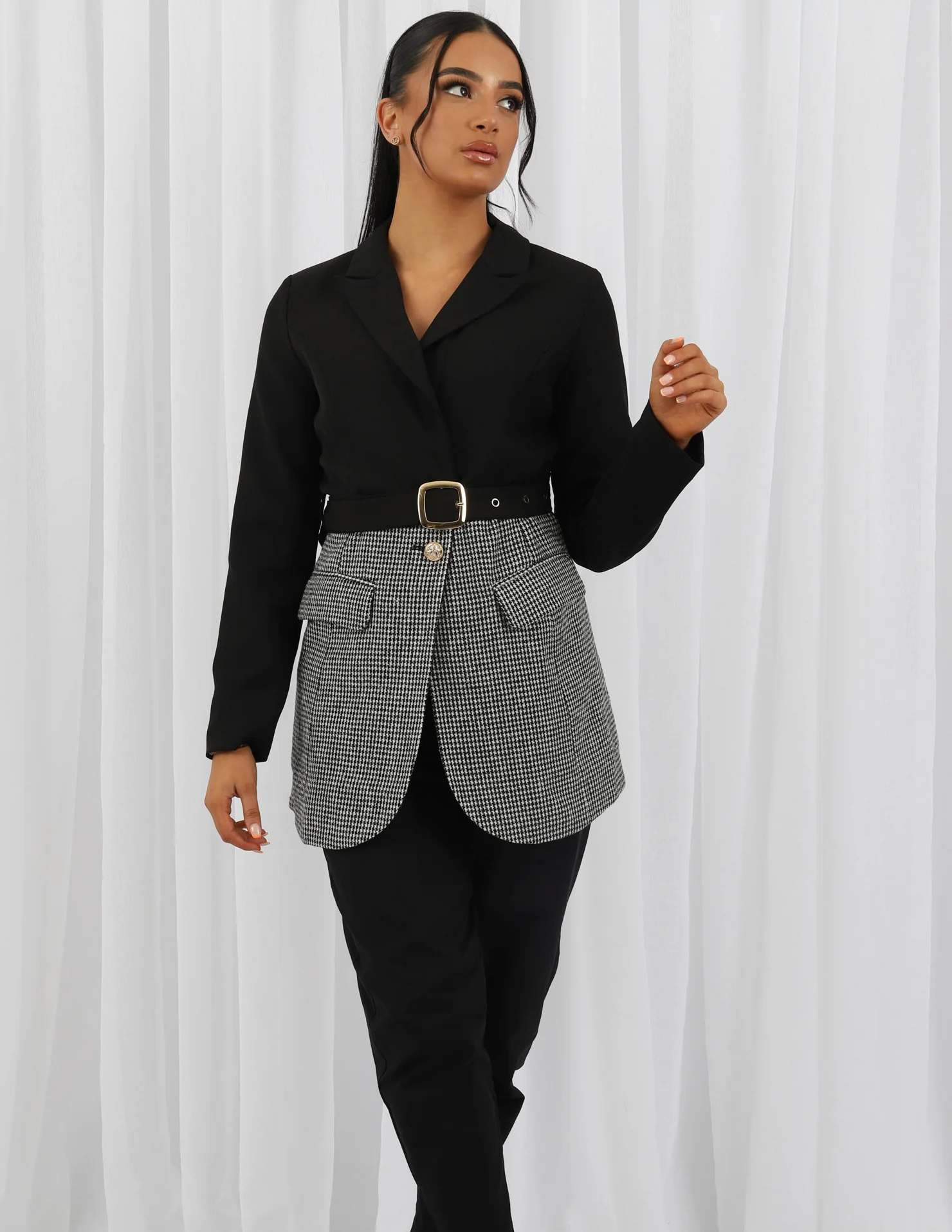 Willow Check Bottom Jacket - Image 7