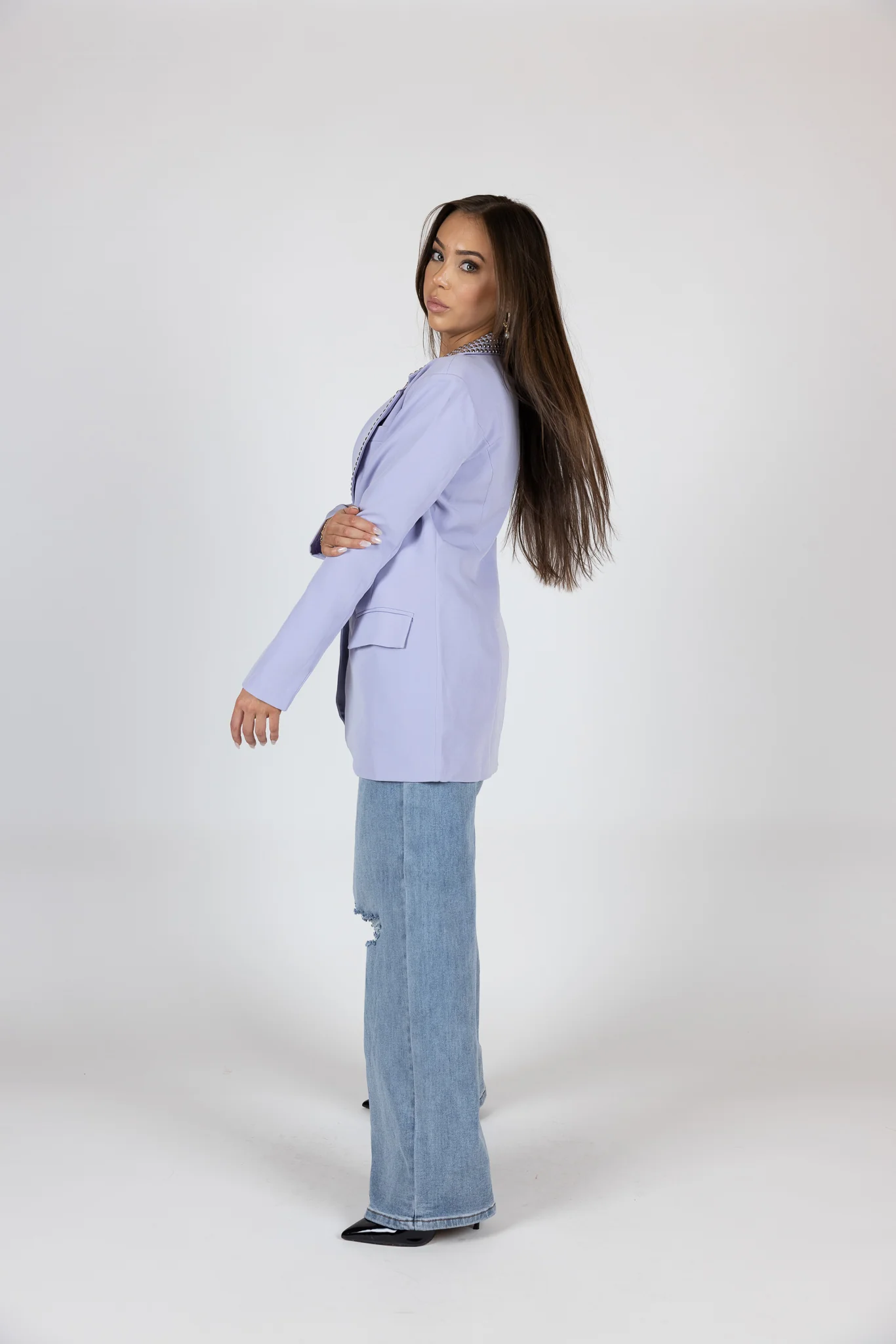 Zelia Studded Jacket - Image 16