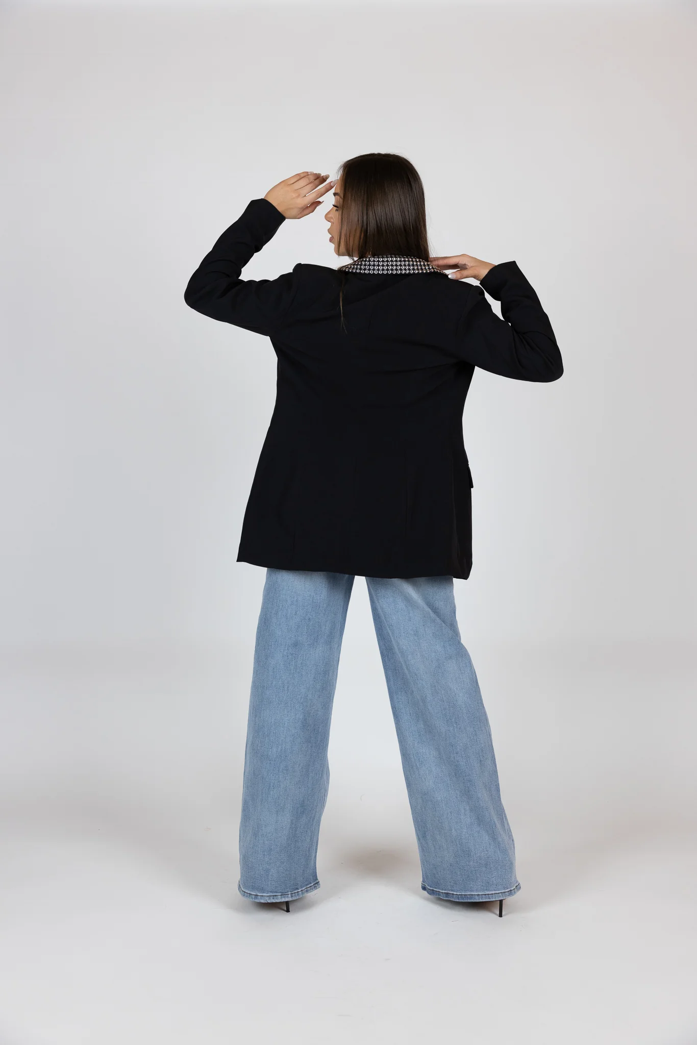 Zelia Studded Jacket - Image 9