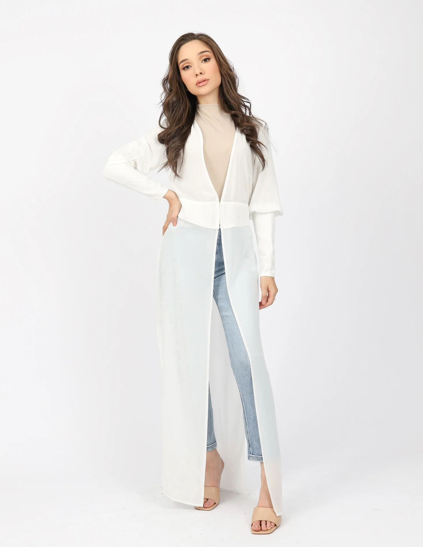 Zoya Zip Sleeve Cardigan - Image 15
